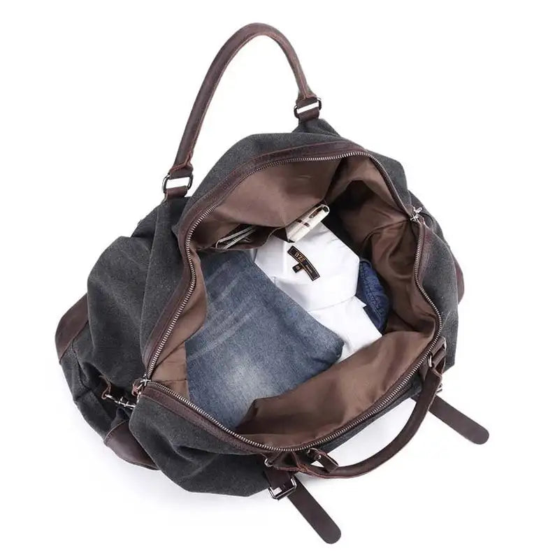 Large Canvas Duffel Bag