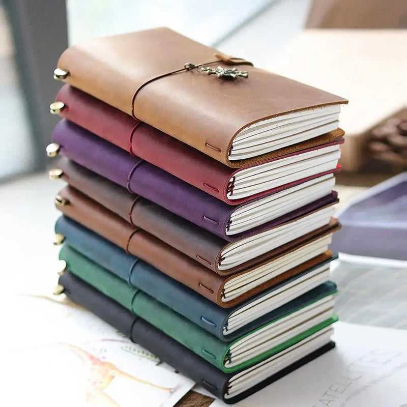 100% Genuine Leather Traveler's Diary