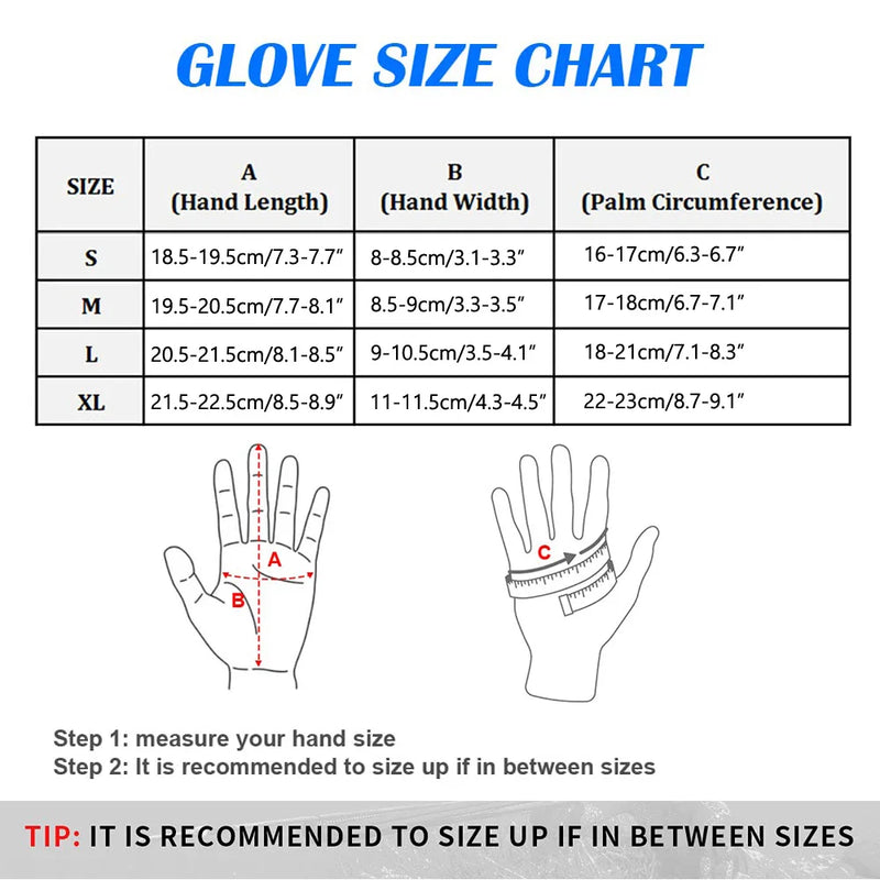 5 Size Cold-proof Waterproof Gloves