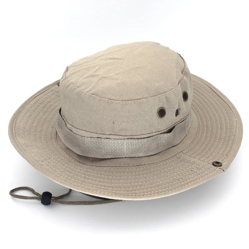 Wide Brim Bucket Hat