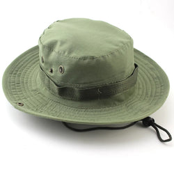 Wide Brim Bucket Hat